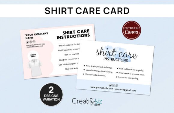 Download T-Shirt Washing Care Instructions Guide - Care Collection