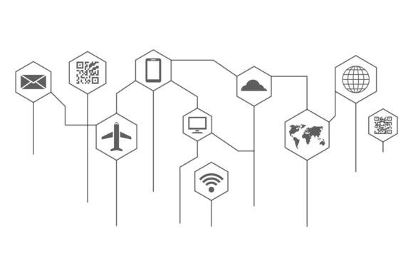 Download Global Communication Icons Diagram. Worl - Premium Resources