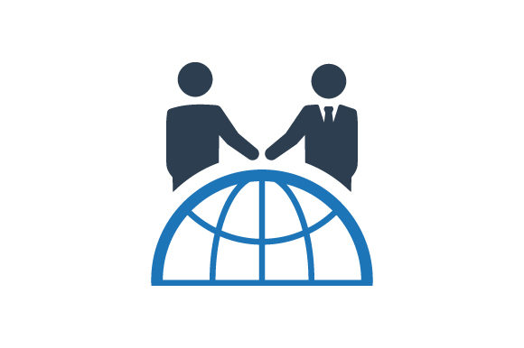 Download Global Business Partnership Icon - Global Collection