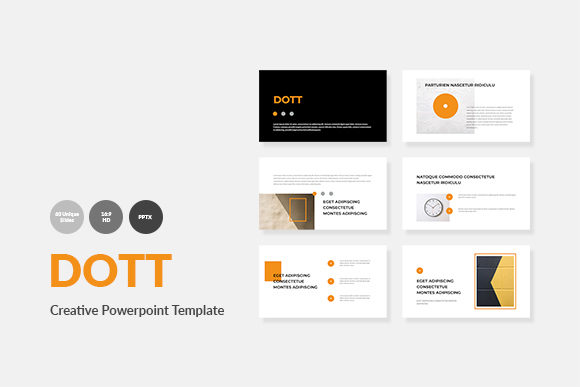 Download DOTT - Creative Powerpoint Template - Powerpoint Collection