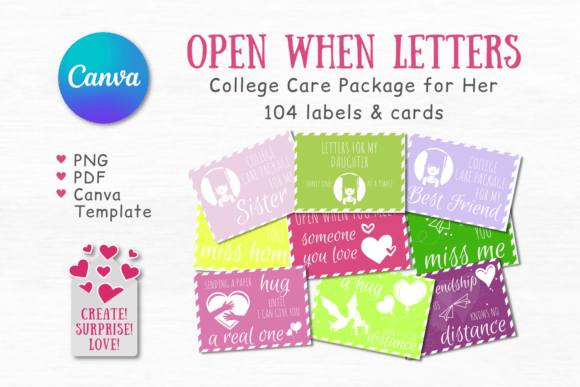 Download College Care Package for Her PDF &amp; PNG - Care Collection