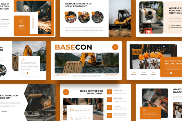 Download Construction Company Profile Powerpoint - Powerpoint Collection