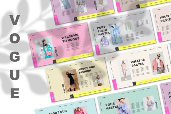 Download VOGUE | Powerpoint Template - Powerpoint Collection