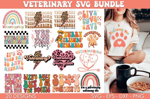 Download Veterinary SVG Bundle PNG Sublimation - Veterinary Collection